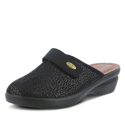 Flexus by Spring Step Women's Merula Mule, Black, 36 EU/5.5-6 M US