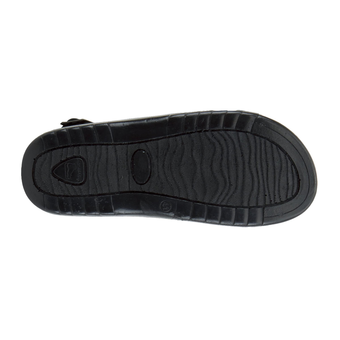 Spring Step Men's Spiro Slingback Shoe Black Nubuck EU 44 / US 10.5-11