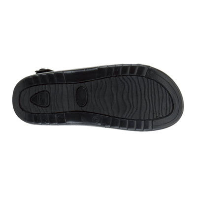 Spring Step Men's Spiro Slingback Shoe Black Nubuck EU 44 / US 10.5-11