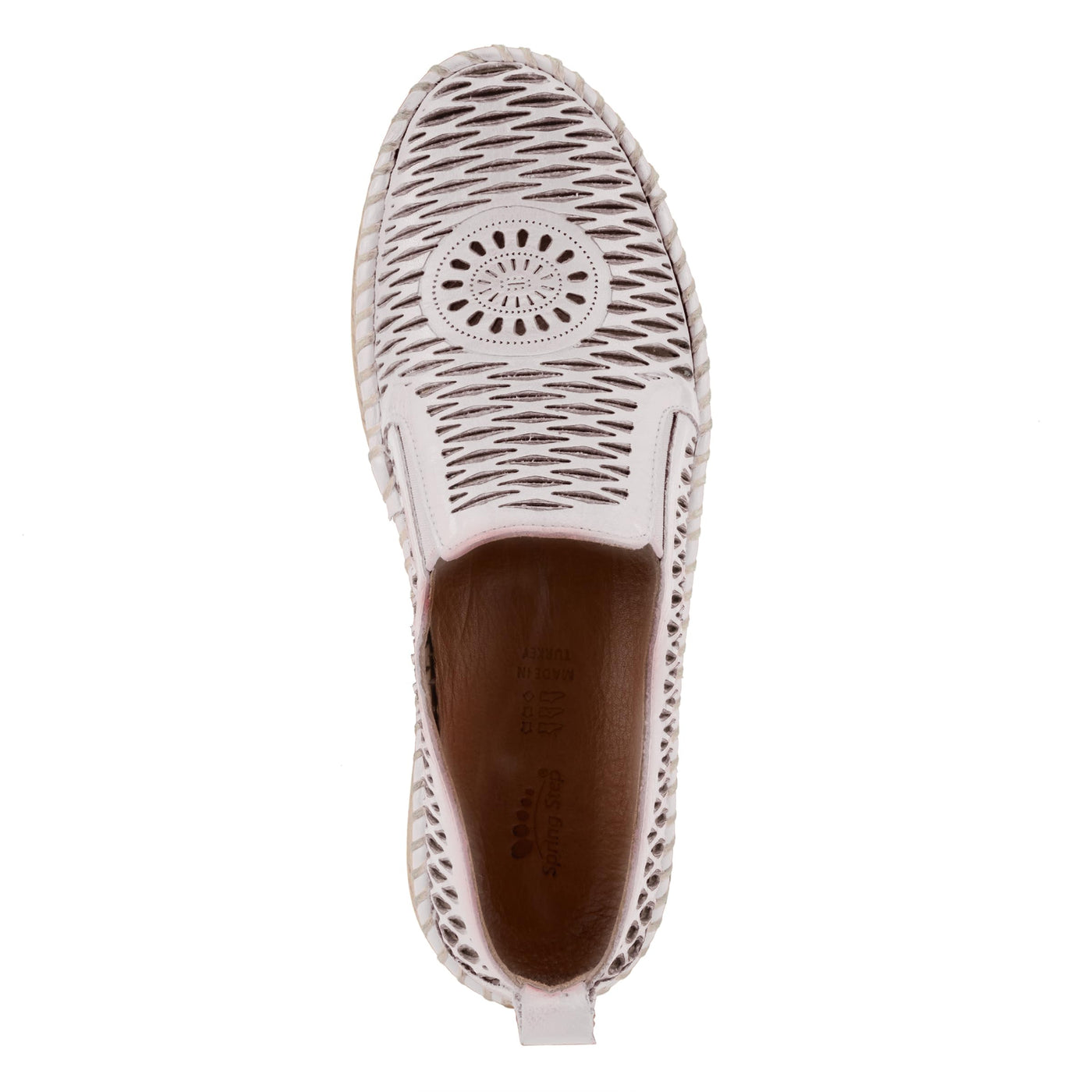 Spring Step Women's Newday Slip-On Shoe White EU 42 / US 10.5-11