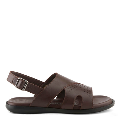 Spring Step Men's Jeff Slingback Sandal Brown EU 41 / US 8-8.5