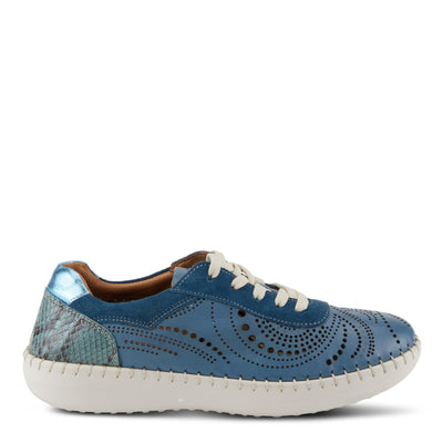 Spring Step Women's Jumilla Lace-Up Shoe Blue EU 39 / US 8.5