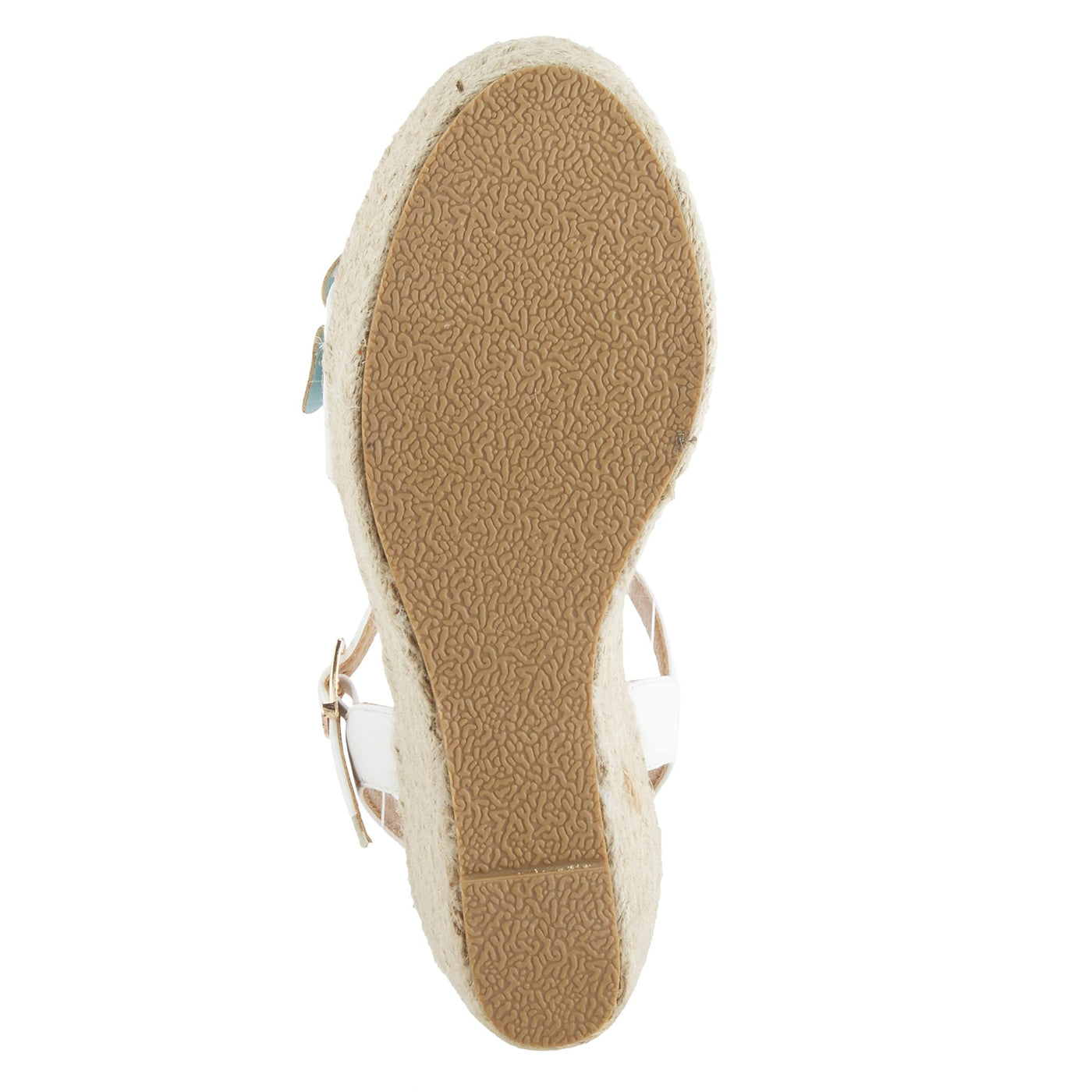 PATRIZIA Women's Flyaway Wedge Sandal White EU 38 / US 7.5-8