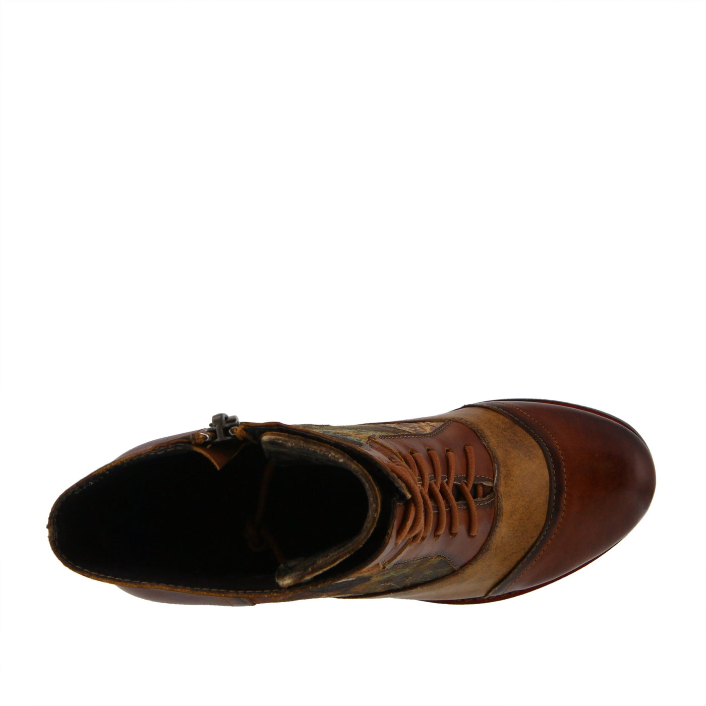 L'Artiste by Spring Step CHARMING BROWN MULTI Shoe US 5