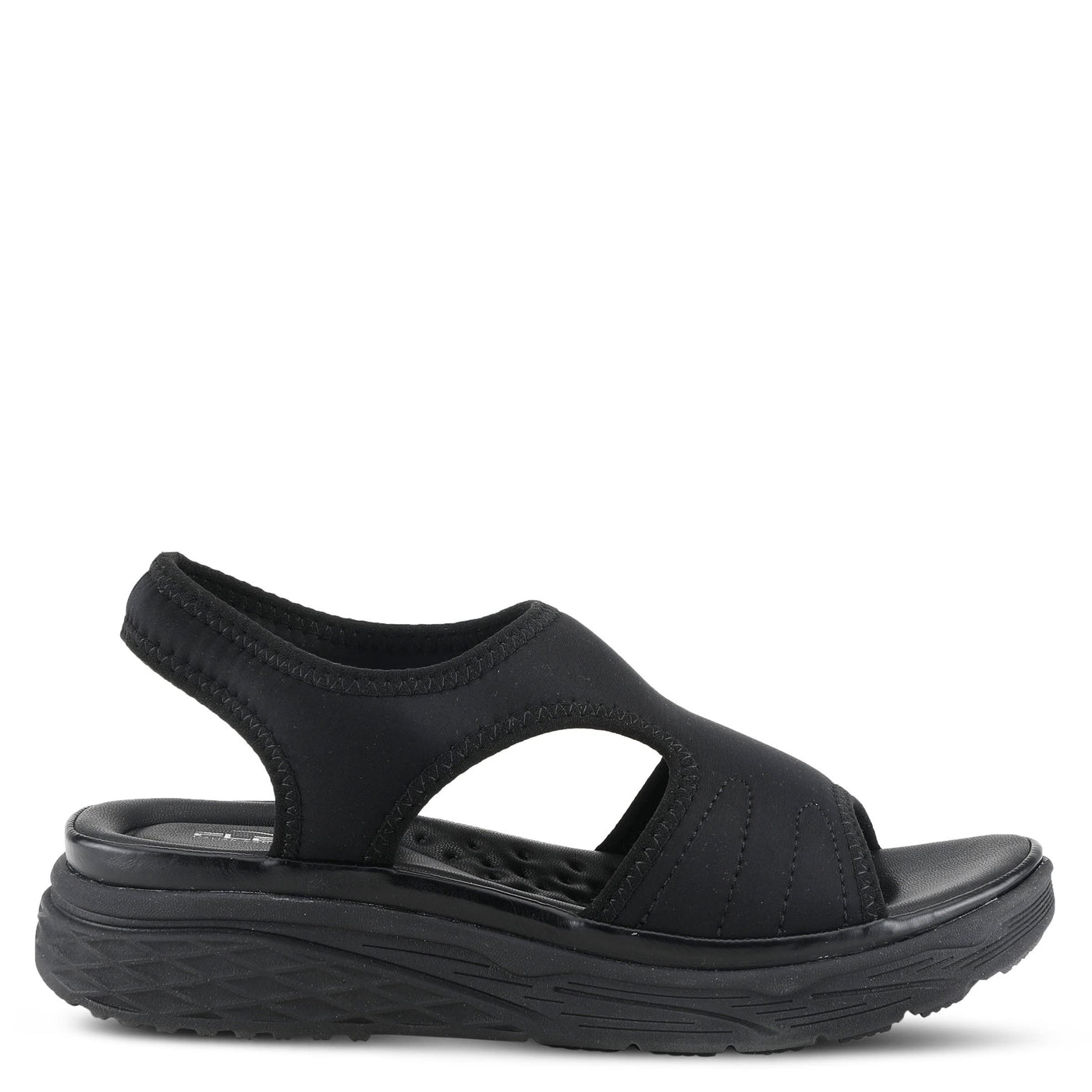Flexus Women's Marshmello Slingback Sandal Black EU 40 / US 9