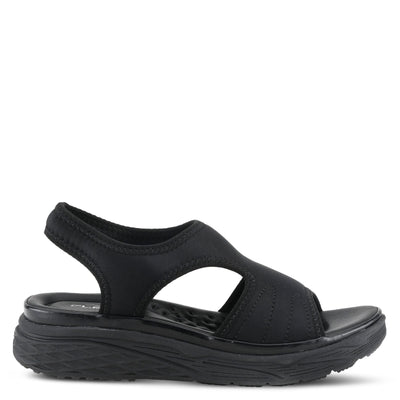 Flexus Women's Marshmello Slingback Sandal Black EU 40 / US 9