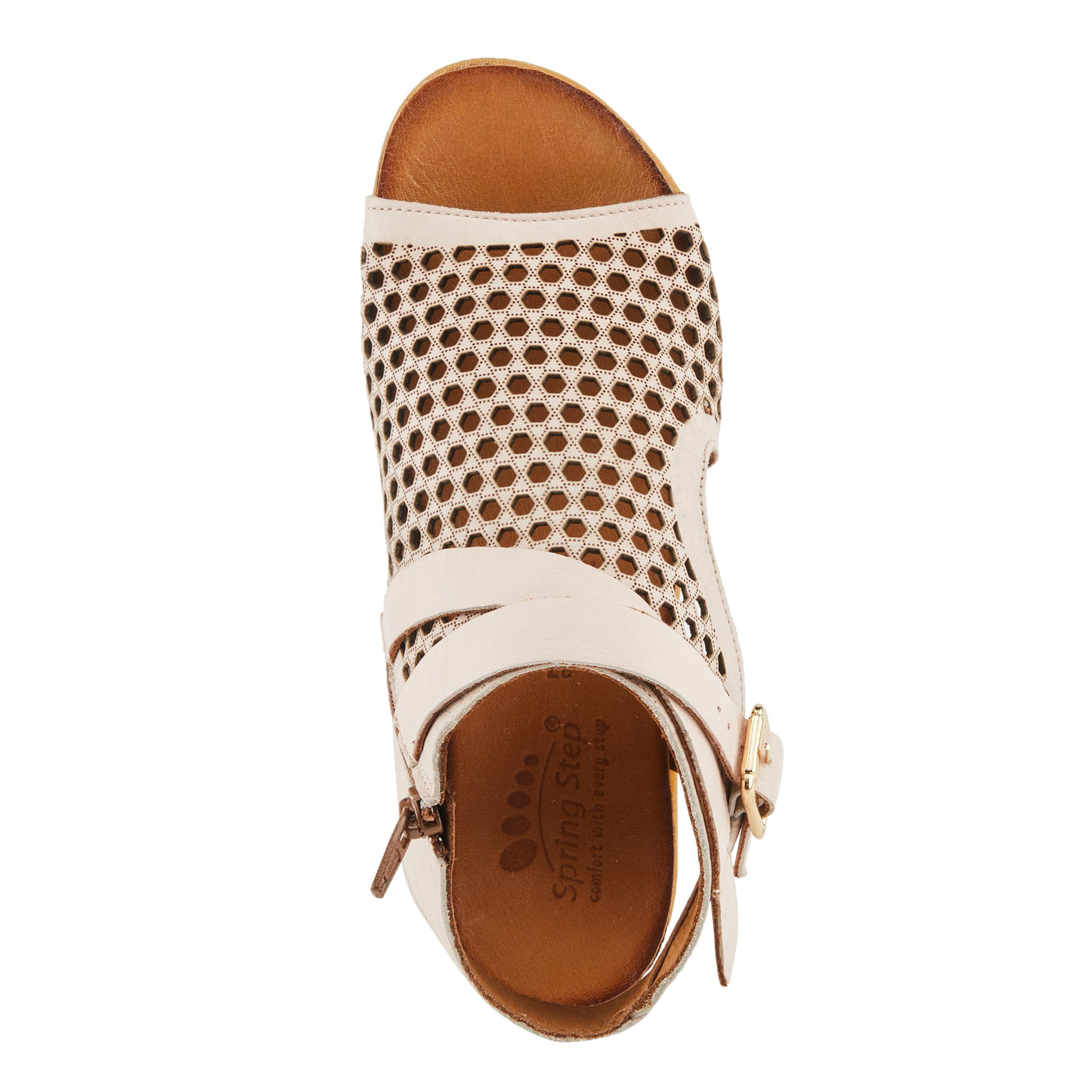 Spring Step Women's Covington Sandal, Blush, 9.5-10