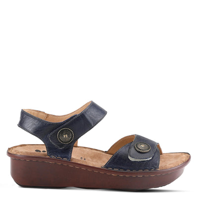 Spring Step Women's Toca Ankle Strap Sandal Navy EU 42 / US 10.5-11