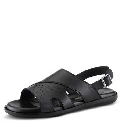 Spring Step Men's Jeff Slingback Sandal Black EU 44 / US 10.5-11