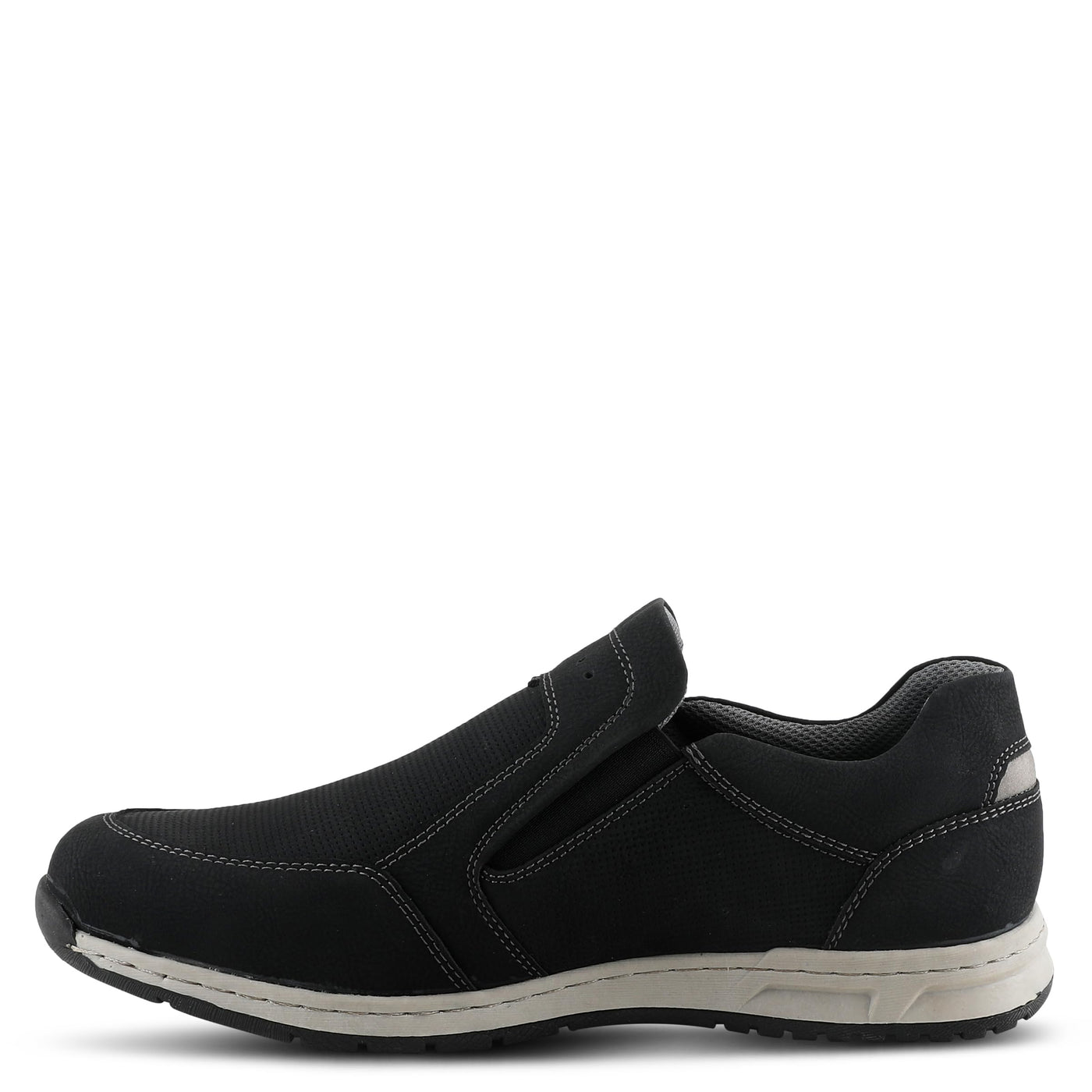 Spring Step Men's Hoover Slip-On Shoe Black EU 41 / US 8-8.5