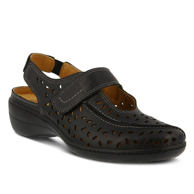 Spring Step womens FOGO Mary Jane Flat, BLACK 5 medium US