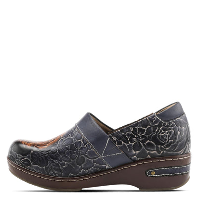 Spring Step L'Artiste Women's Elkayjay Clogs Navy Multi EU 39 / US 8.5