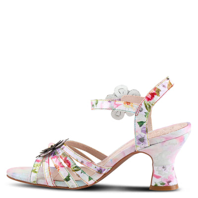 Spring Step L'Artiste Women's Marzi Quarter Strap Sandal Lilac Multi EU 36 / US 5.5-6
