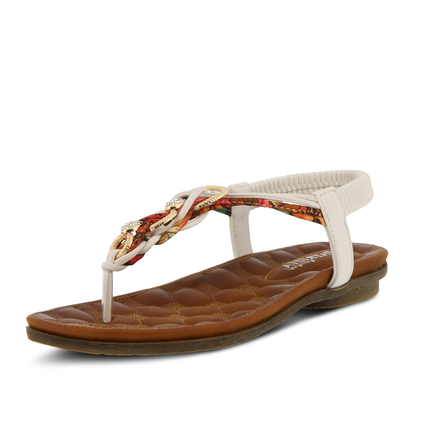 PATRIZIA GADELINA WHITE MULTI Shoe US 5