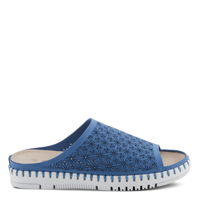 PATRIZIA Women's CANOPY Slide Flat Sandals Blue EU 39 / US 8.5