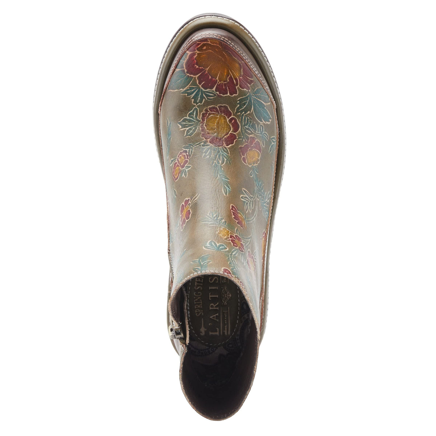 Spring Step L'Artiste Women's Abate Boots Olive Multi EU 41 / US 9.5-10