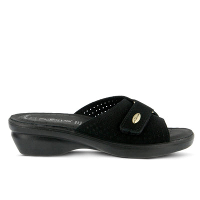 Flexus by Spring Step Women's KEA Slide Sandal, Black, 6.5-7