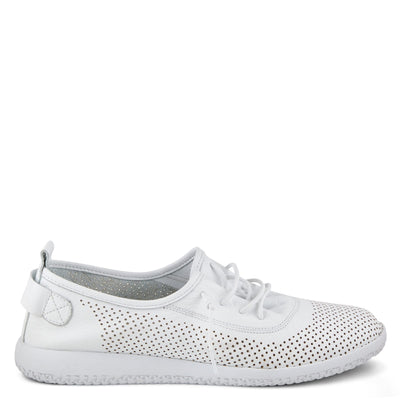 Spring Step Women's Skyharbor Sneaker, White, 10.5-11