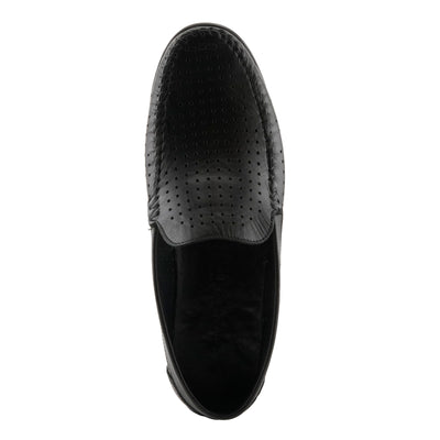 Spring Step Men's Crispin Slip-On Shoe Black EU 40 / US 7-7.5