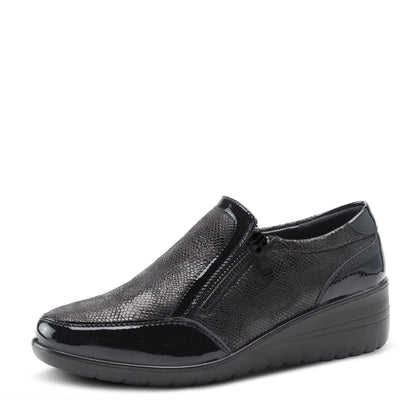 Flexus Women's Concha Black Shoes EU 39 / US 8.5