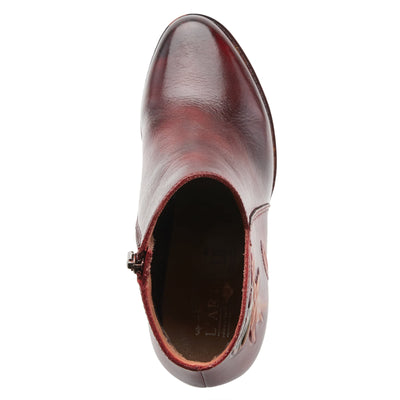 Spring Step L`Artiste Women's Eyecatching Slip-On BootieDark Red EU 39 / US 8.5