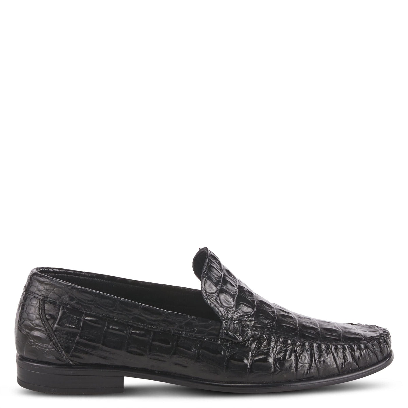 Spring Step Men's Choz Slip-On Shoe Black Croco EU 44 / US 10.5-11