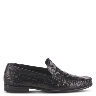 Spring Step Men's Choz Slip-On Shoe Black Croco EU 44 / US 10.5-11