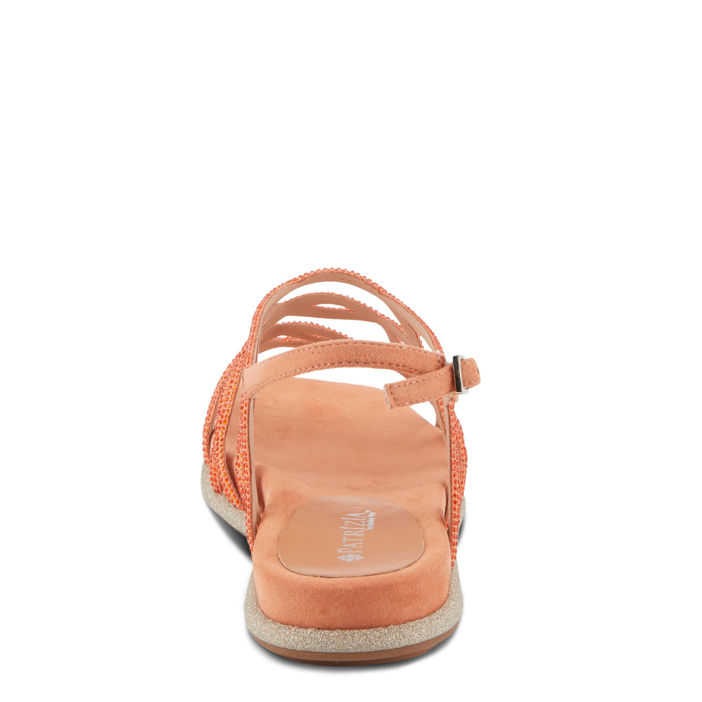 PATRIZIA Women's GLAMGLOSS Flat Sandals Orange EU 36 / US 5.5-6