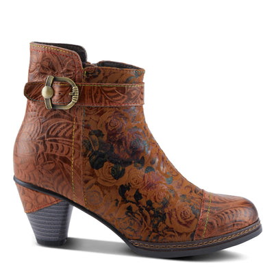 L'Artiste by Spring Step Women's Antilles Boho Booties, Camel, 5