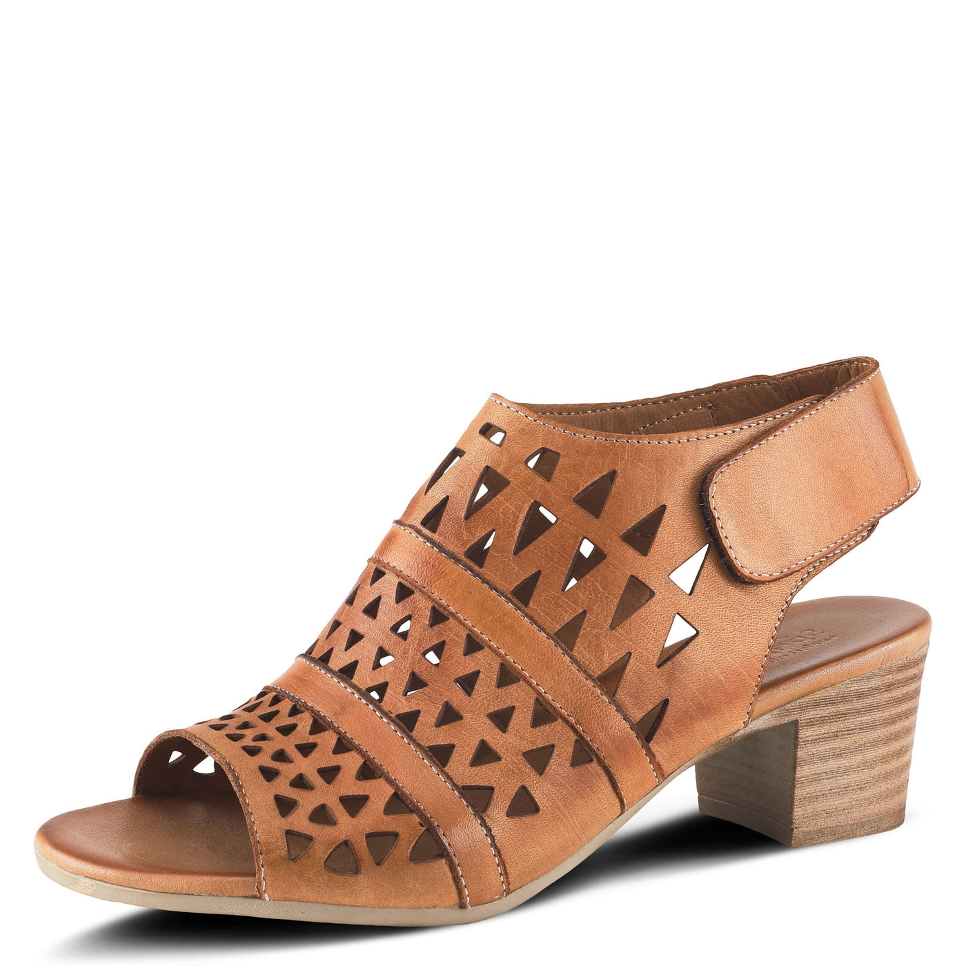 Spring Step Women's Style Dorotha Brown Euro Size 36 Leather Sandal