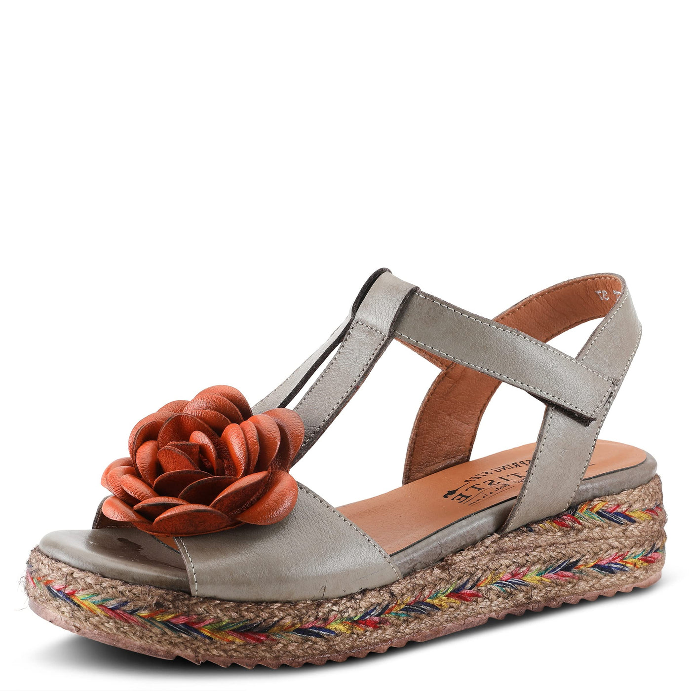 Spring Step L'Artiste Women's Tempest Wedge Light Grey EU 42 / US 10.5-11