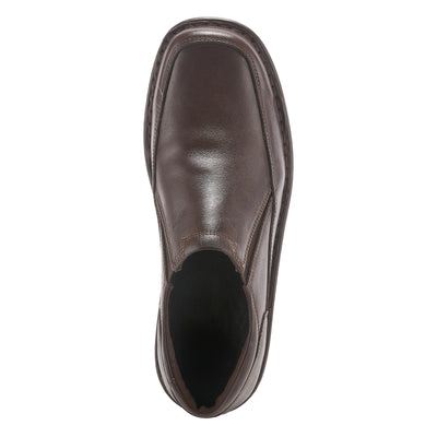 Spring Step mens Enzo Loafer Flat, Brown, 6-6.5 US
