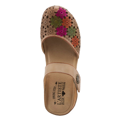 L'Artiste by Spring Step Spikey Beige Multi EU 39 (US Women's 8.5) M