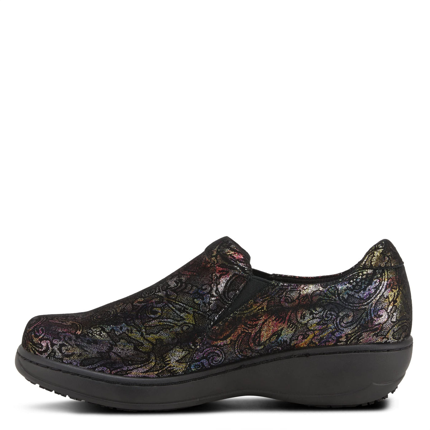 Spring Step Women's WOOLIN-Swirl Loafer Flat, Rainbow, 8