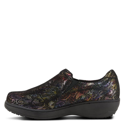 Spring Step Women's WOOLIN-Swirl Loafer Flat, Rainbow, 8