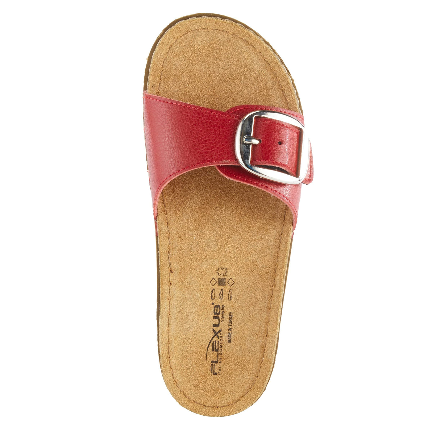 Flexus Women's Baronca Slide Sandal Red EU 37 / US 6.5-7