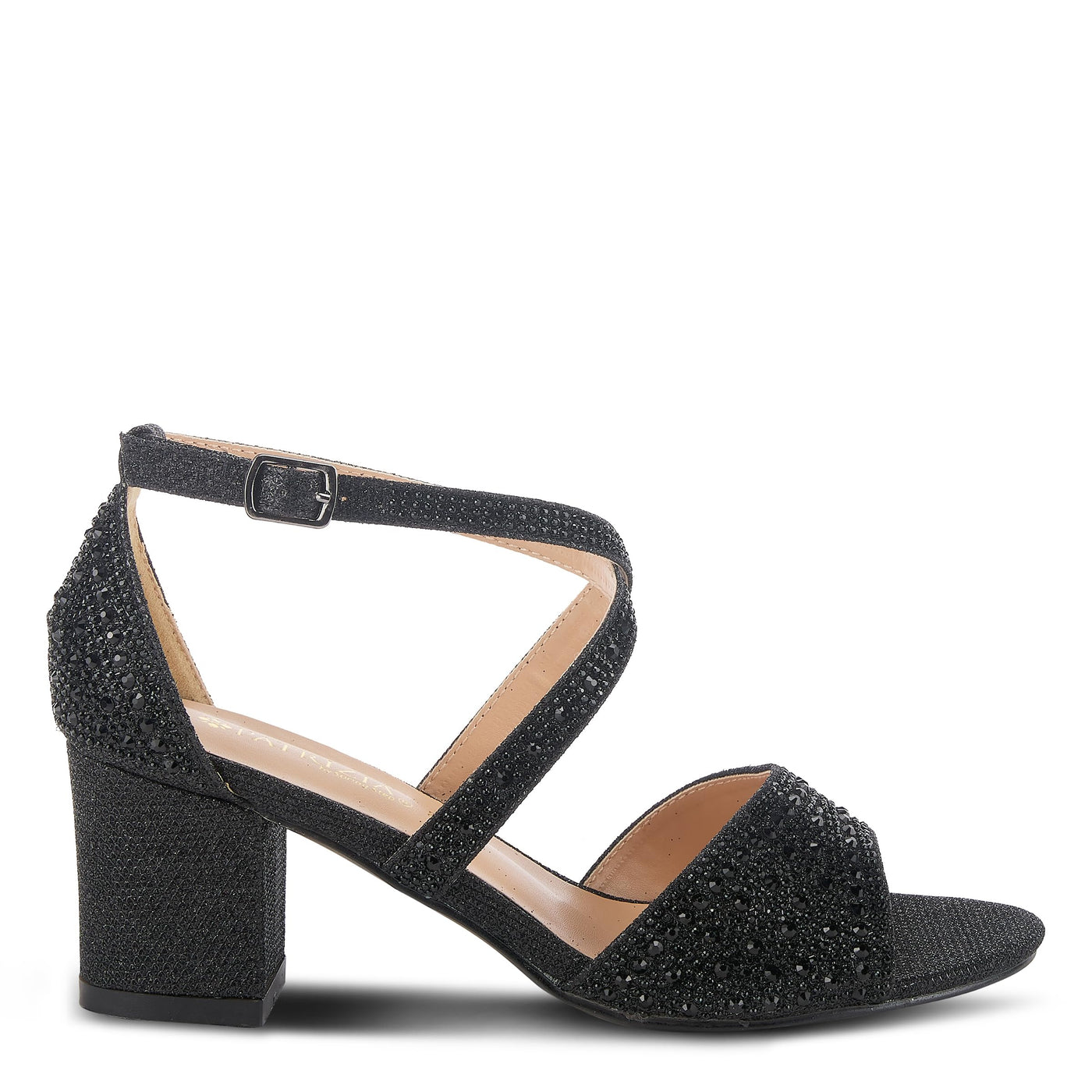 PATRIZIA Women's Delamore Open-Toe Sandal Black EU 41 / US 9.5-10
