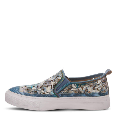 Spring Step L'Artiste Women's Denofeden Sneaker Blue Multi EU 36 / US 5.5-6