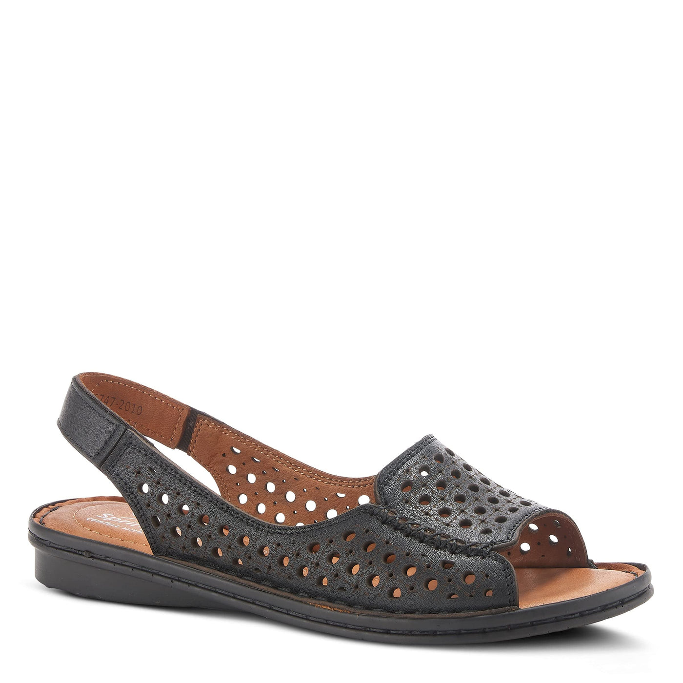 SPRING STEP JORDANA SANDAL BLACK / EU 42 / US 11