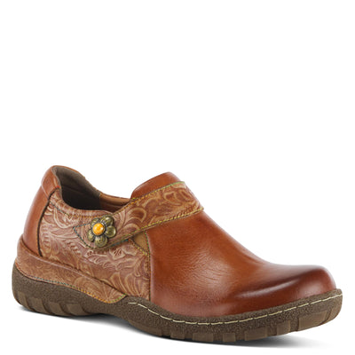Spring Step L'Artiste Women's Gyarados Leather Slipper Camel Multi EU 37 / US 6.5-7