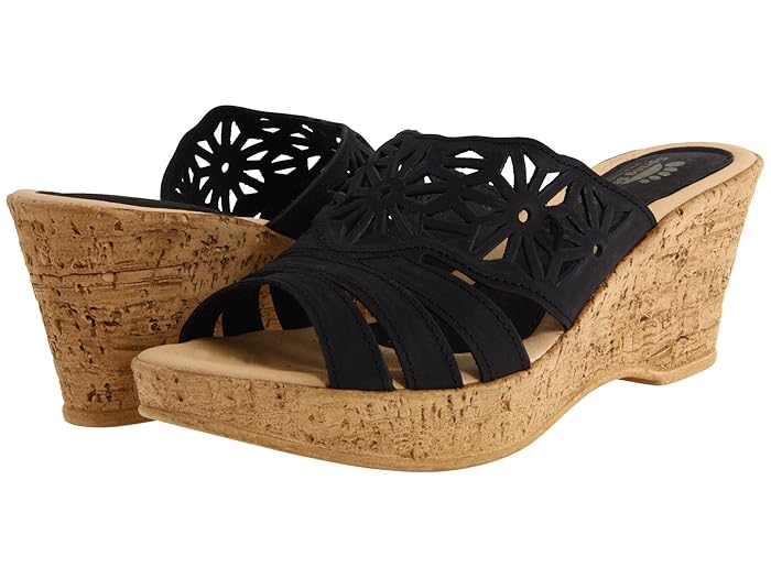 Spring Step Women's Dora Sandal, Black, 5