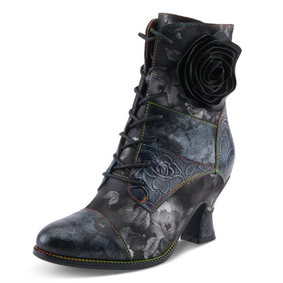 L'Artiste by Spring Step Women's Roselia-STUNIN-BM Fashion Boot, Black Multi 2, 7