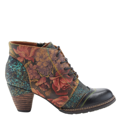 Spring Step L'Artiste Women's Gimmielove Black Multi Booties EU 35 / US 5