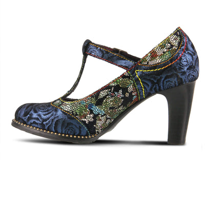 Spring Step L'Artiste Women's Mazie Pump Navy Multi EU 39 / US 8.5