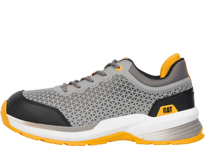 CAT Footwear Men's Streamline 2.0 Composite Toe Construction Shoe, Medium Charcoal/Paloma, 10.5