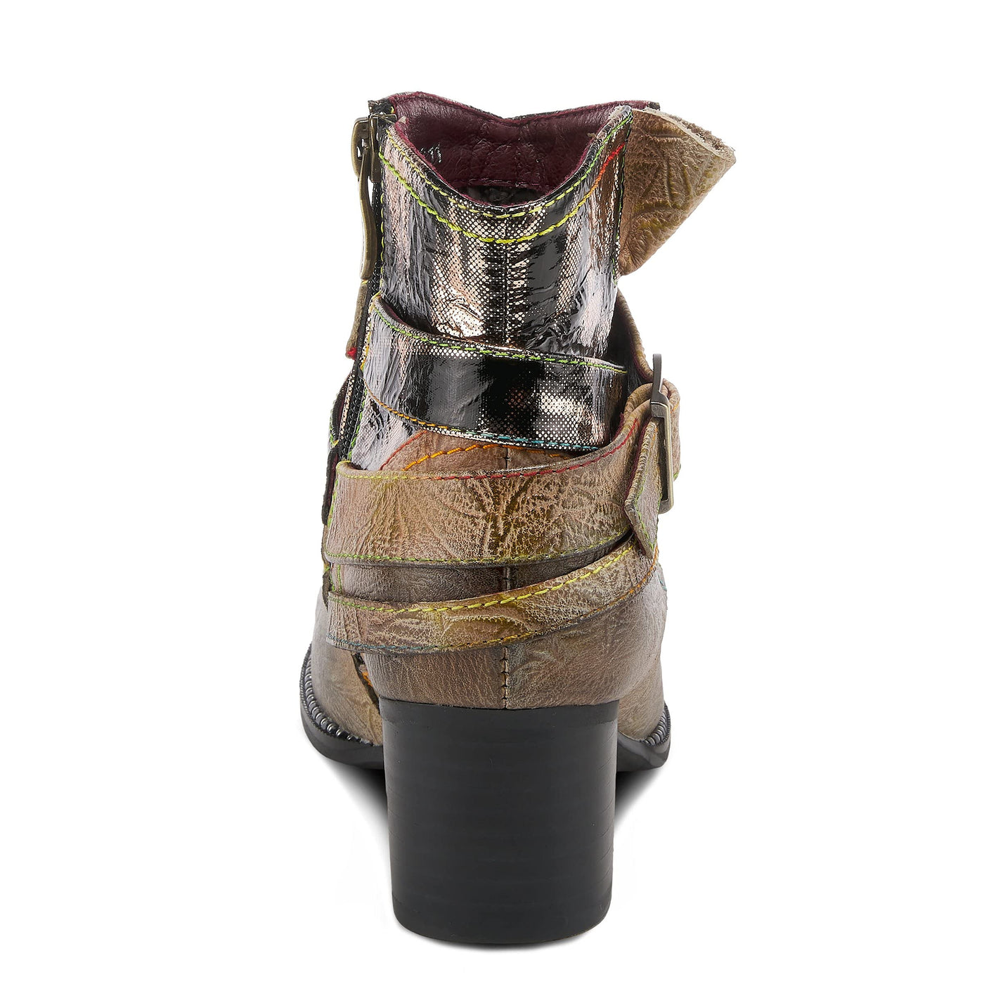 Spring Step L'Artiste Women's Zhamsha-Shine Brown Multi EU 38 / US 7.5-8
