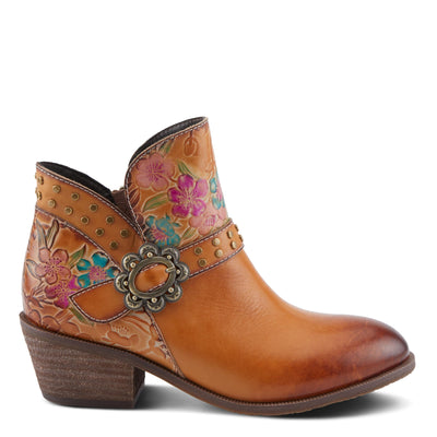 L'Artiste by Spring Step Women's Daintylady Western Boot, Camel Multi, 11