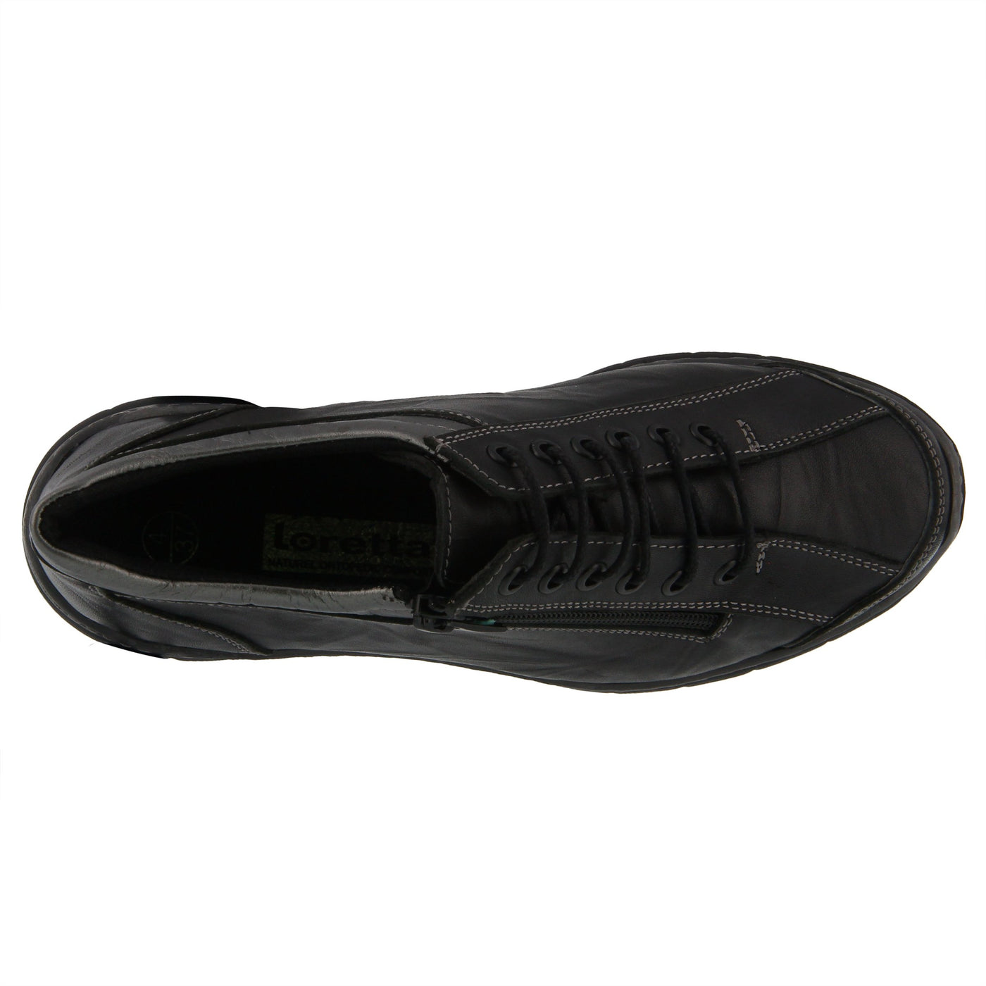 Spring Step Women's Kieron Oxford, Black, 40 M EU Medium EU (US 9 US)
