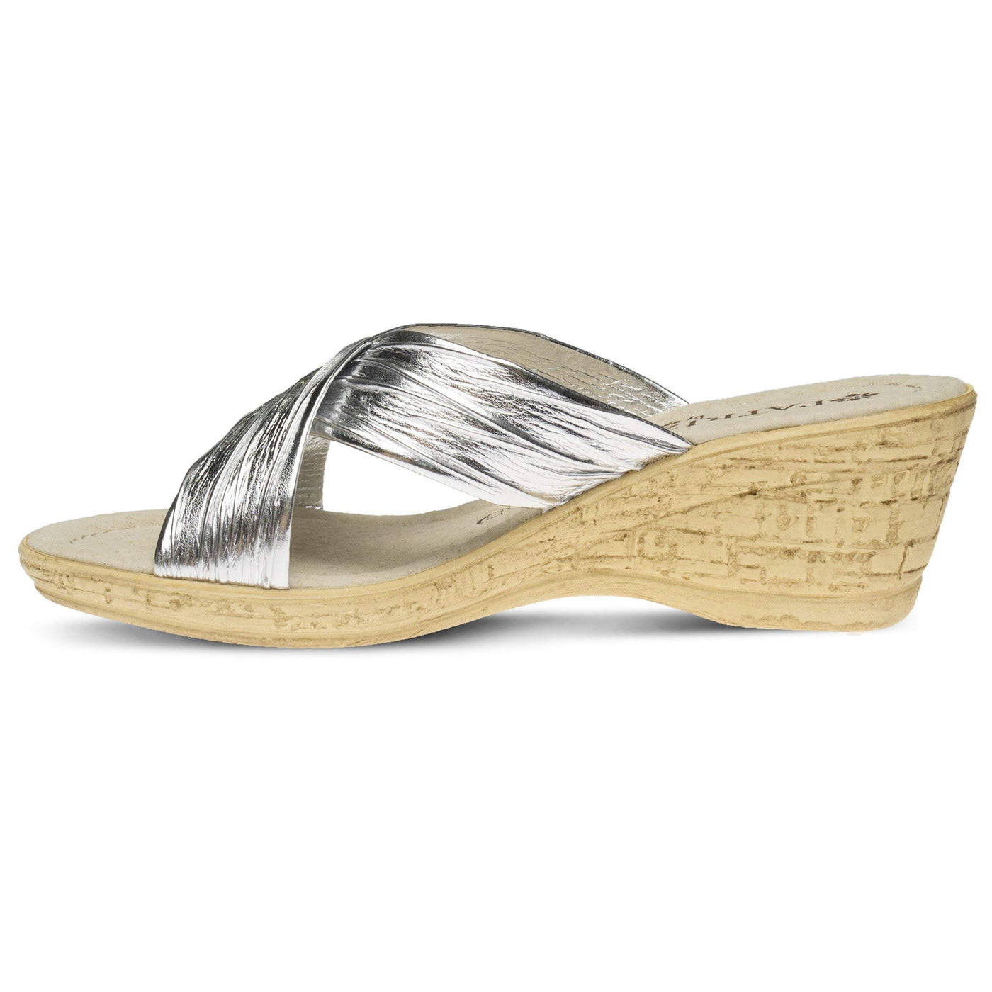 PATRIZIA Marge Women Silver Shoe US 7.5-8