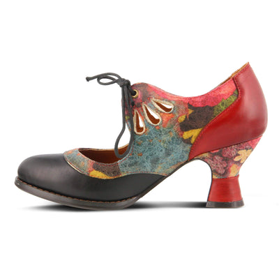 L'Artiste by Spring Step KALLANDRA Black Multi Shoe US 5